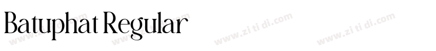 Batuphat Regular字体转换 Batuphat Regular字体转换